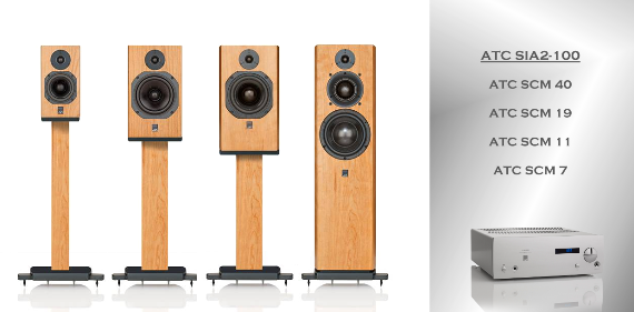 ATC SIA2-100 & ATC Entry Series Loudspeakers